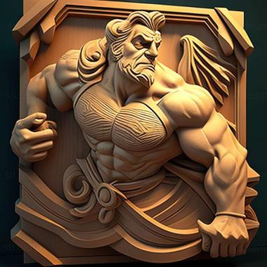 3D model Disneys Hercules game (STL)